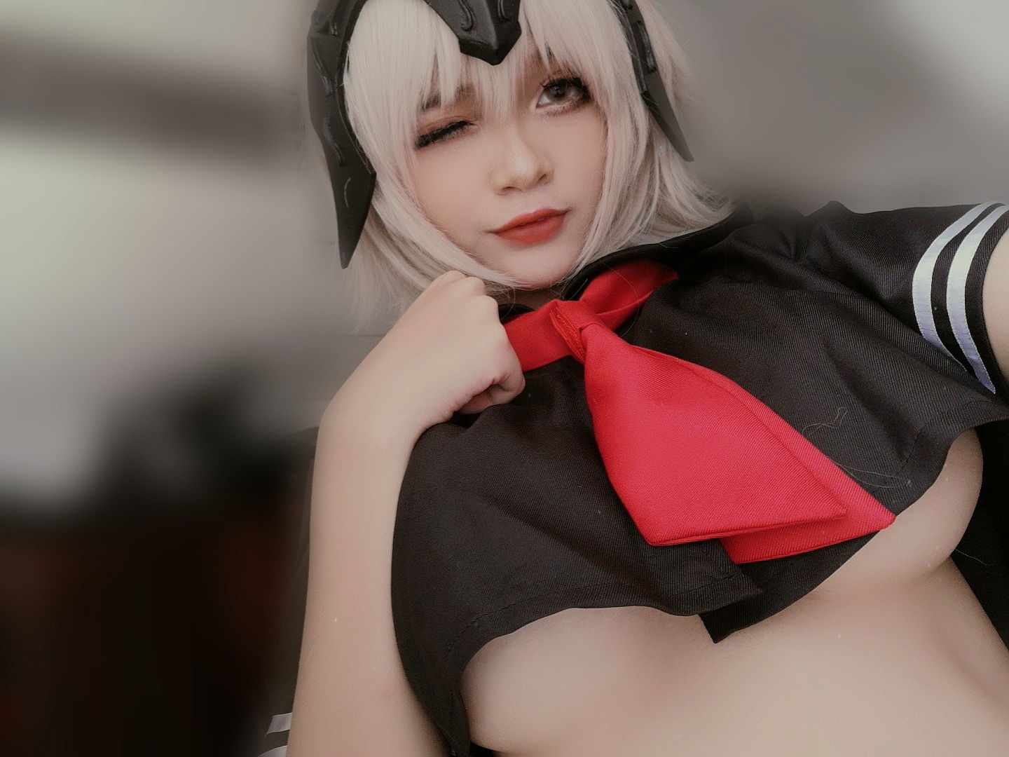 [Cosplay写真]Azami福利JalterSeifuku插图5